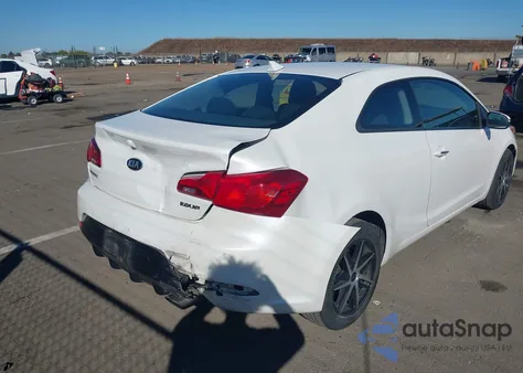 2016 Kia Forte Koup Ex из США, поврежденный, VIN KNAFX6A8XG5657749